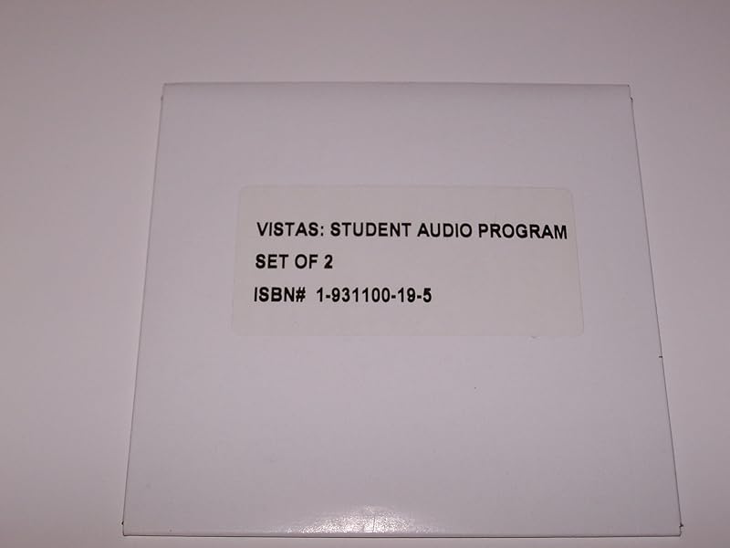 Vistas: Student Audio Program (Spanish Edition) by Philip M. Donley