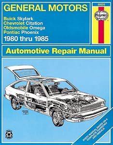 GM: Skylark, Citation, Omega, Phoenix '80'85 (Haynes Repair Manuals)