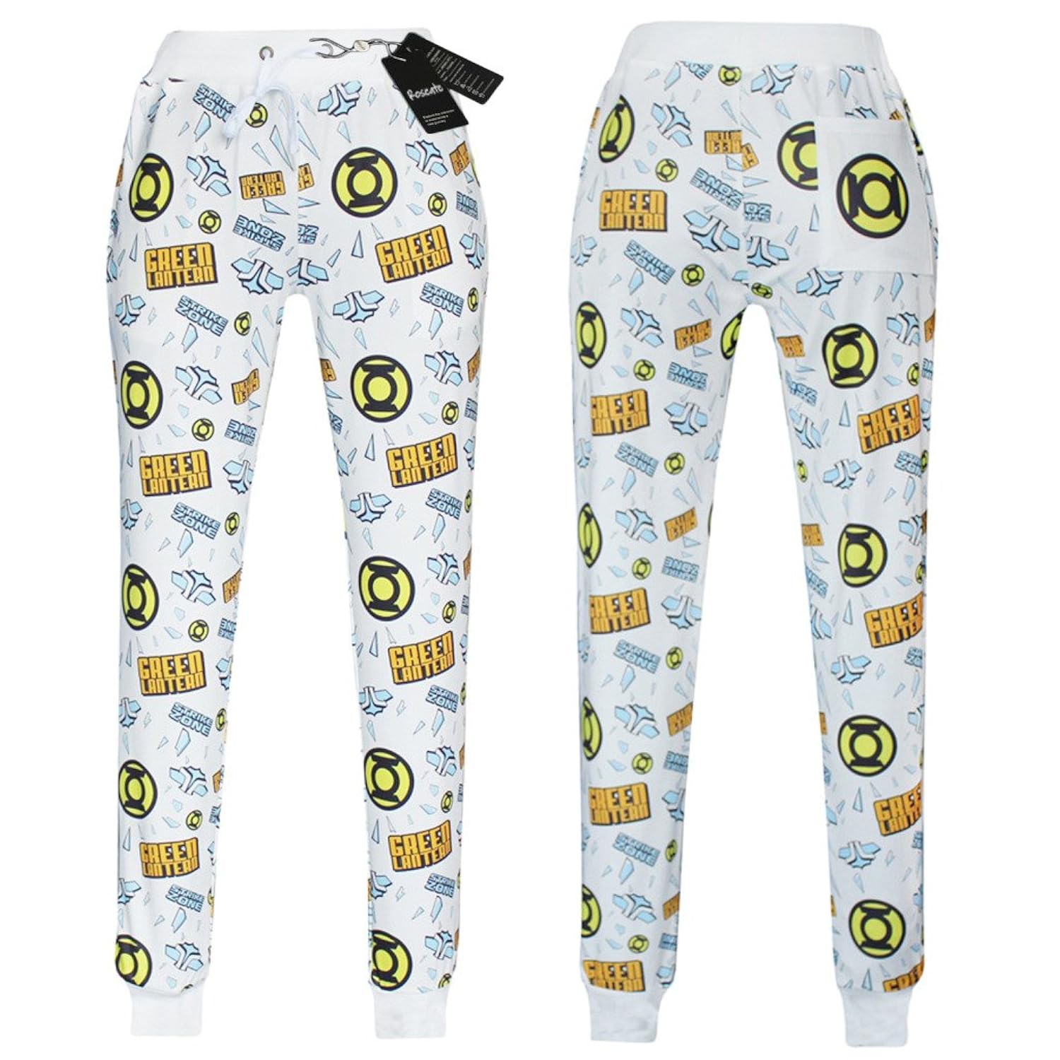 

Roseate Unisex 3D Emoji Sweatpants Joggers Sportswear Pants White M