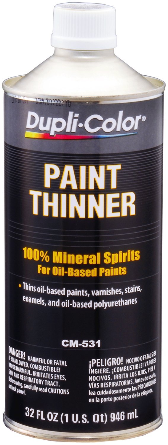 

Dupli-Color (CM531-6 PK) Paint Thinner - 1 Quart, (Case of 6)