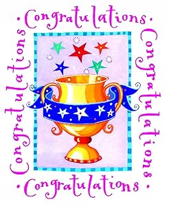 Congratulations (Greetings Minis) by Emma Fox