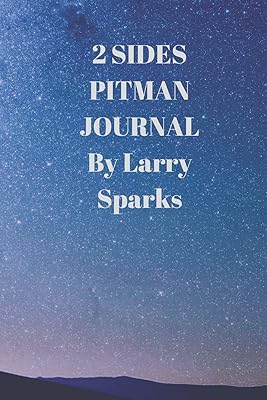 2 SIDES: 90 PAGES OF 6 X 9 INCH BOUND PITMAN COLLEGE RULED HALF AND HALF VERTICAL SEPARATION WHITE PAGES