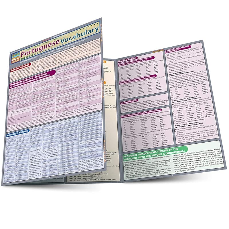 Portuguese Vocabulary (Quick Study Academic) by Inc. BarCharts