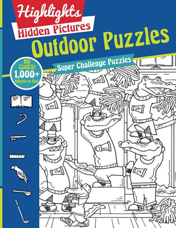 Outdoor Puzzles (Highlights Hidden Pictures) by DIETRICH BUHARI