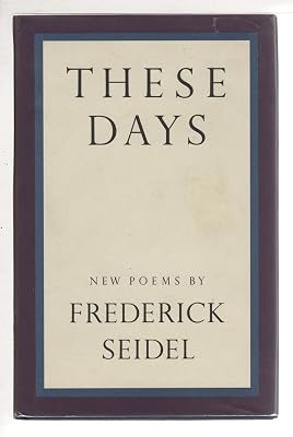 These Days: New Poems