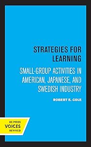 Strategies for Learning: Small-Group Activities in American, Japanese, and Swedish Industry