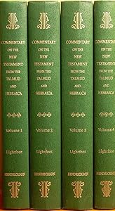 A Commentary on the New Testament from the Talmud and Hebraica (4 Vol. Set)