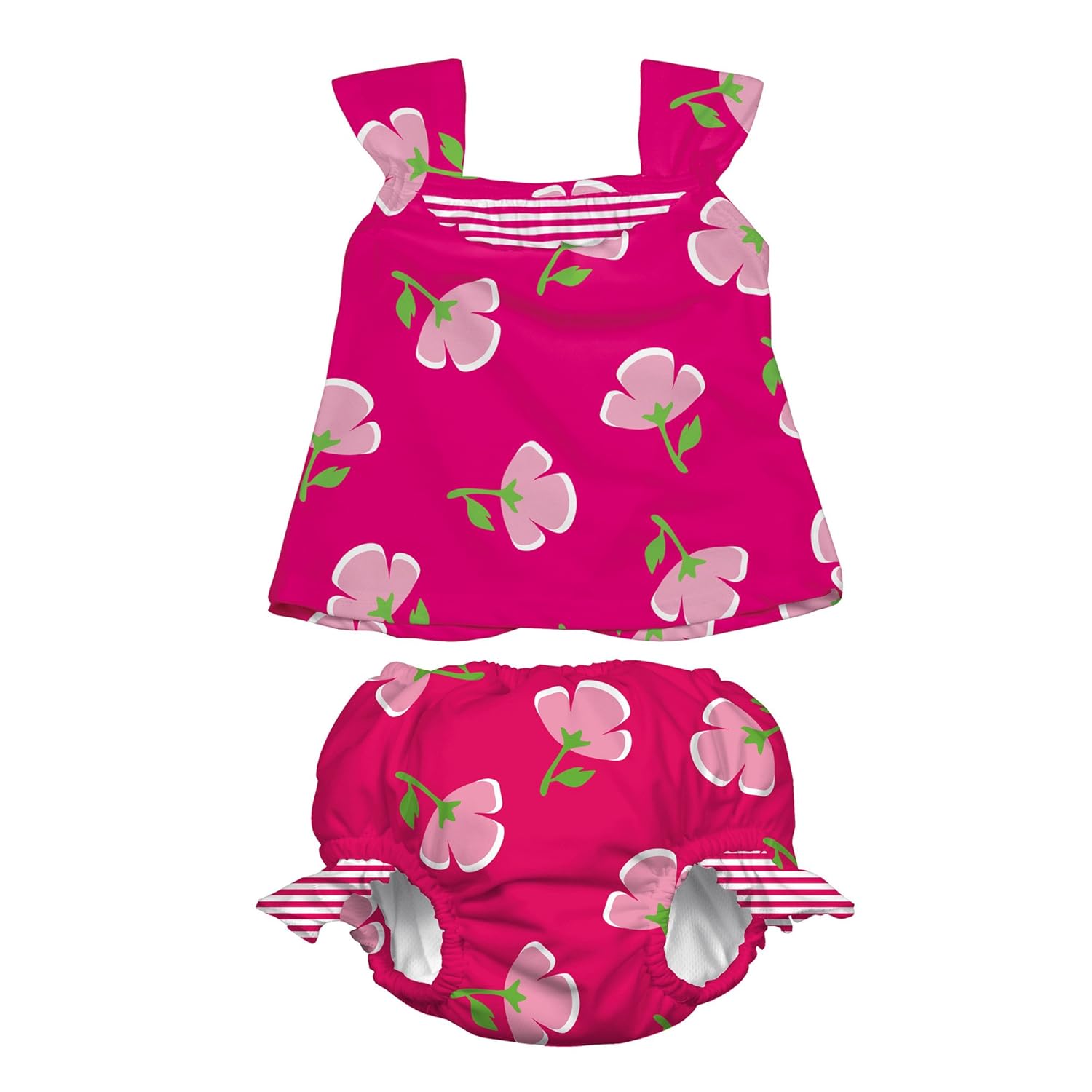 baby girls infant ultimate swim diaper 2 piece tankini set
