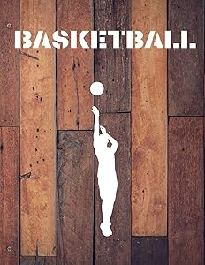 Basketball: Basketball Journals with Blank Court Pages, Diagrams, Notes Best Gift for Teachers (Wonsky) by Wonsky Publishing
