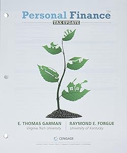 Bundle: Personal Finance Tax Update, Loose-leaf Version, 13th + MindTap, 1 term Printed Access Card