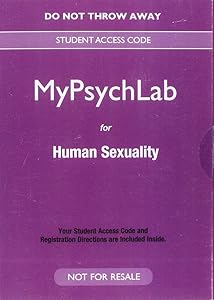 MyLab Psychology for Human Sexuality -- Valuepack Access Card (My Psych Lab)