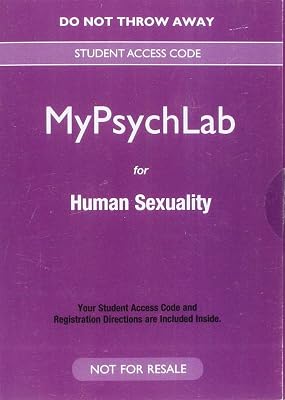 MyLab Psychology for Human Sexuality -- Valuepack Access Card (My Psych Lab)