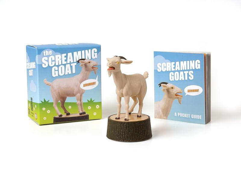The Screaming Goat (Book & Figure) (RP Minis) by Running Press