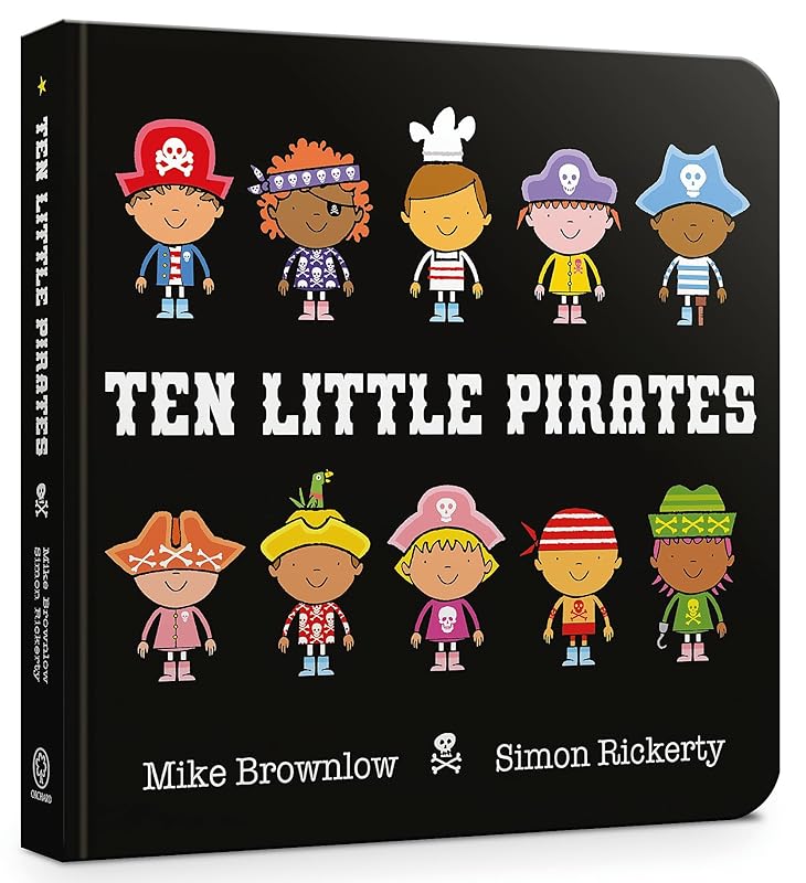Ten Little Pirates by Mike Brownlow