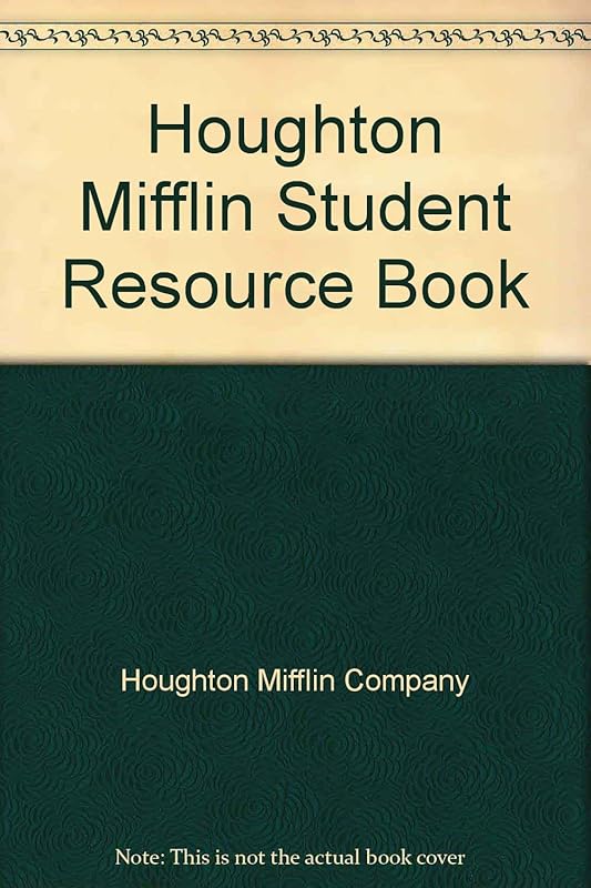Houghton Mifflin Student Resource Book by Houghton Mifflin