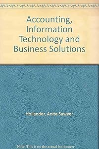 Accounting, Information Technology and Business Solutions by Sarah Hutchinson