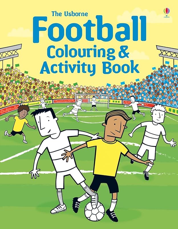 Football Colouring & Activity Book by Kirsteen Robson