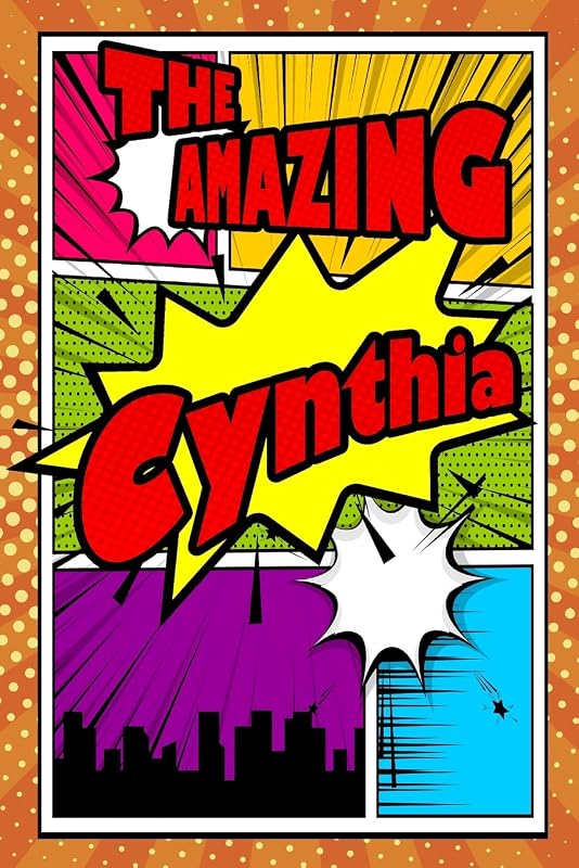 The Amazing Cynthia: Blank Cookbook Recipes & Notes featuring 120 pages 6"x9" by Rob Cole