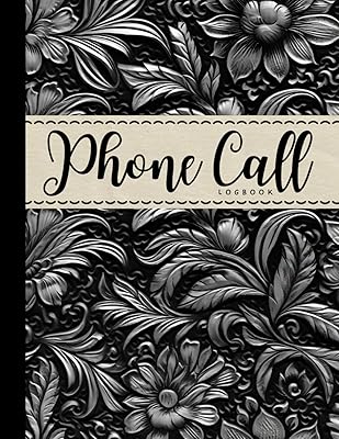 Call Log Book: Simple And Easy To Use Phone Call & Voice Mail Message Book with Address Line And Over 500 Record Sheets