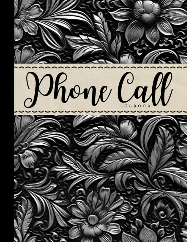 Call Log Book: Simple And Easy To Use Phone Call & Voice Mail Message Book with Address Line And Over 500 Record Sheets by Joanna Moskal