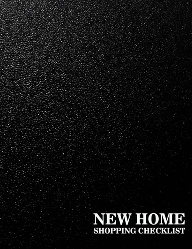 New Home Shopping Checklist: New Home Essentials Checklist,Room by Room Furnishings,Home Buying Checklists, Moving Planners, Packing Organizers, Move ... & Log,Size is 8.5x11 inch -100 Pages by Barbara Selrach