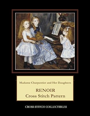 Madame Charpentier and Her Daughters: Renoir Cross Stitch Pattern