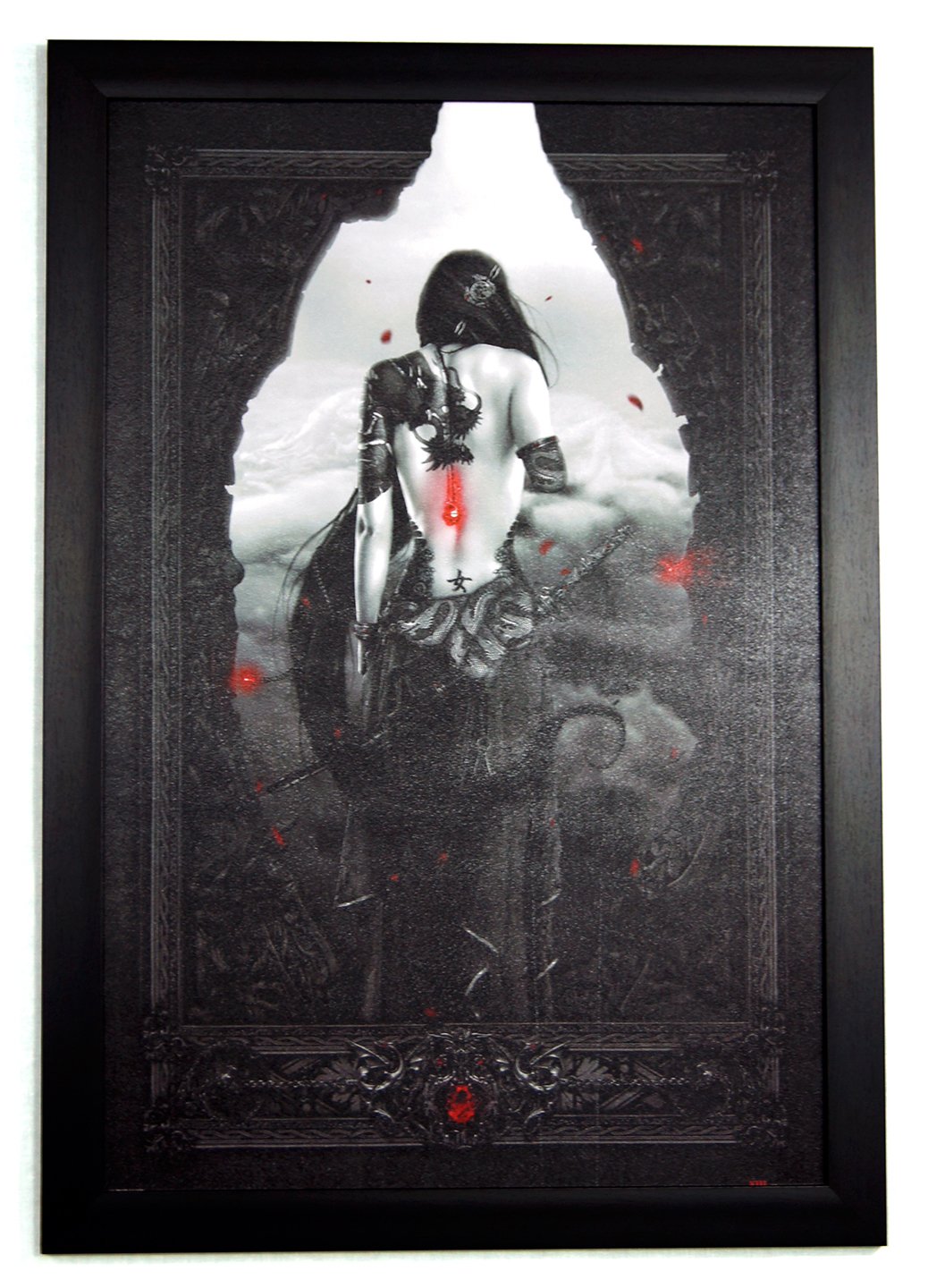 

Nekro - Girl Samurai 24x36 Framed Art Poster (G1-1009)