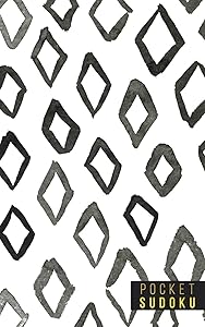 Pocket Sudoku: 158 Sudoku Puzzles | Pocket Sudoku Puzzle Books | Large Print Sudoku Puzzle Books For Adults | Sudoku For Seniors | Sudoku Puzzle Books Easy | Fun Gift | Ink Brush Background