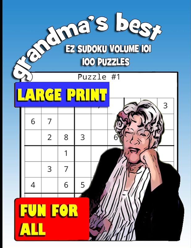 GRANDMA'S BEST EZ SUDOKU: VOLUME 101 by Erika Simmons