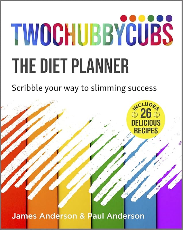 Twochubbycubs The Diet Planner: Scribble your way to Slimming Success by James Anderson
