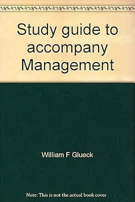 Study guide to accompany Management