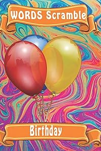 word scramble Birthday: Word scramble game is one of the fun word search games for kids to play at your next cool kids party