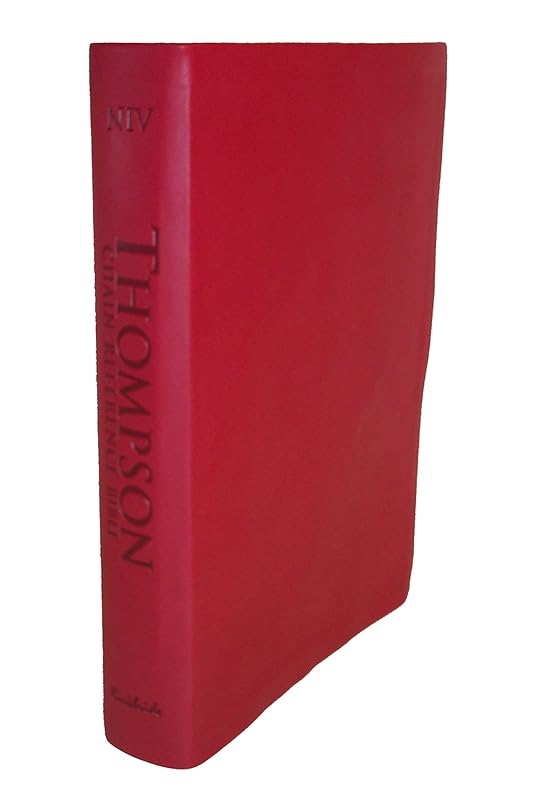 Thompson Chain Reference Bible (Style 837red index) - Handy Size NIV - Deluxe Kirvella by Frank Charles Thompson