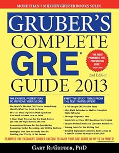 Gruber's Complete GRE Guide 2013, 2E