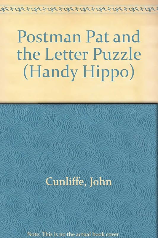 Postman Pat and the Letter Puzzle (Postman Pat - Handy Hippos) by John Cunliffe