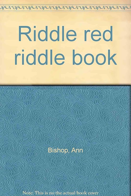 Riddle red riddle book by Ann Bishop