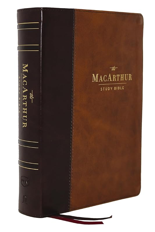 NKJV, MacArthur Study Bible, 2nd Edition, Leathersoft, Brown, Comfort Print: Unleashing God's Truth One Verse at a Time by Thomas Nelson