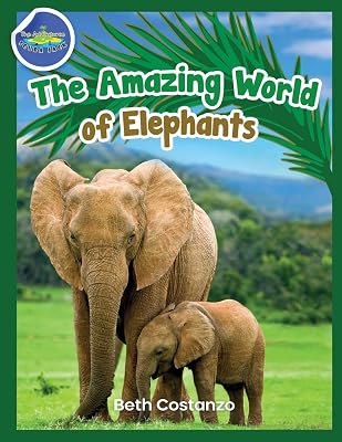Elephants Activity Workbook for Kids ages 4-8!
