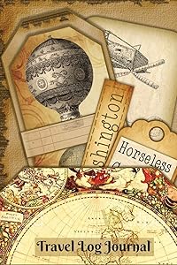 Travel Log Journal: Trip Planner And Travel Journal Vintage Design Travelers Journal with Destination Details, Packing Checklist, Itinerary, Travel Budget and More - Travel Log Book by Adria Eightidd