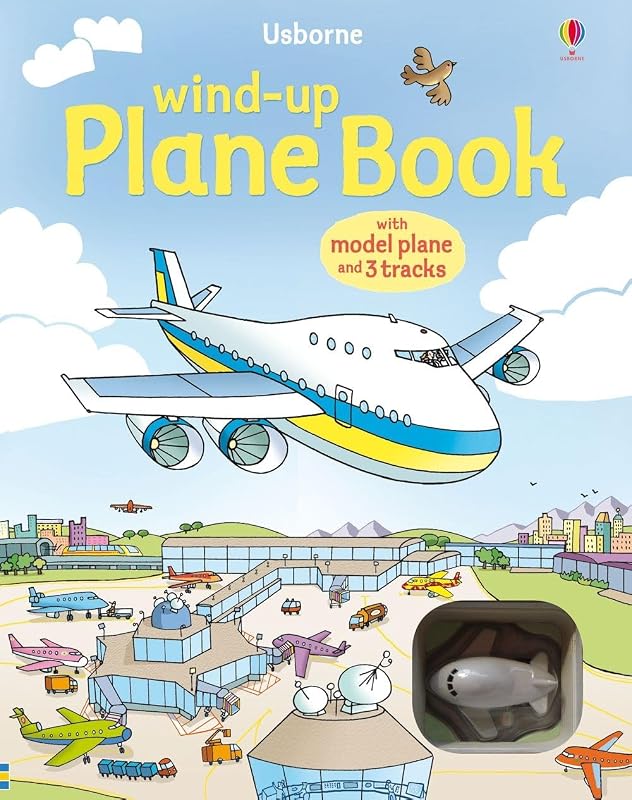 Wind-up Plane Book (Usborne Wind-up Books) by Gillian Doherty