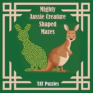 Mighty Aussie Creature Shaped Mazes (Tat Shaped Mazes) by Tat Puzzles