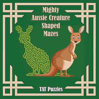 Mighty Aussie Creature Shaped Mazes (Tat Shaped Mazes)