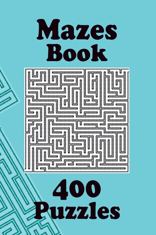 Maze Puzzle Book: 400 Mazes Puzzles by Didactic Publishing