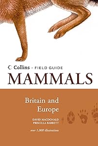 Mammals of Britain & Europe (Collins Field Guide) by David W. Macdonald