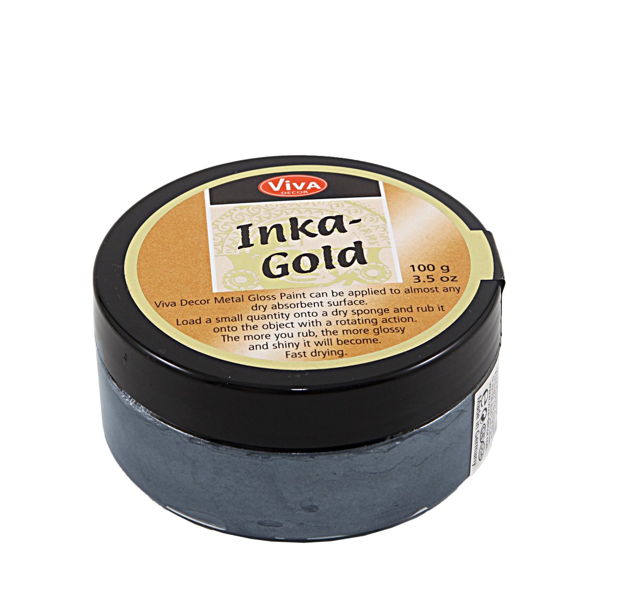 

Viva Decor 2.7-Ounce Inka Gold Elegant Metal Finish with Beeswax, Hematite