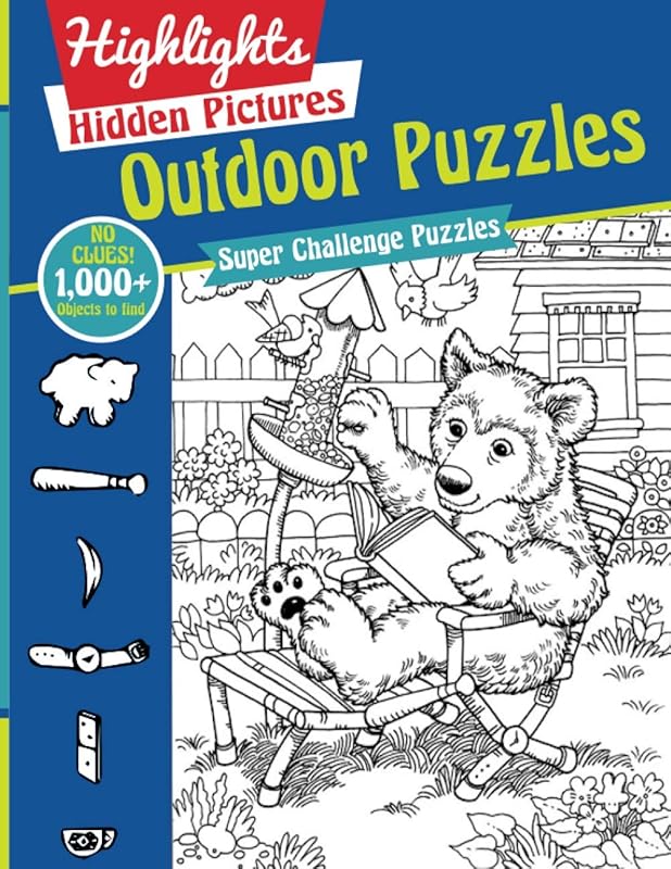 Outdoor Puzzles (Highlights Hidden Pictures) by DIETRICH BUHARI