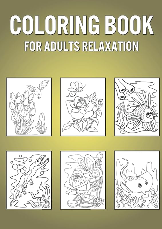 Coloring Book For Adults Relaxation: Creative Colouring Pages For Kids & Tweens - Great Book For Birthday Gift by Ariana Reed