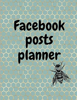 Facebook posts planner: Organizer to Plan All Your Posts & Content (Radians)