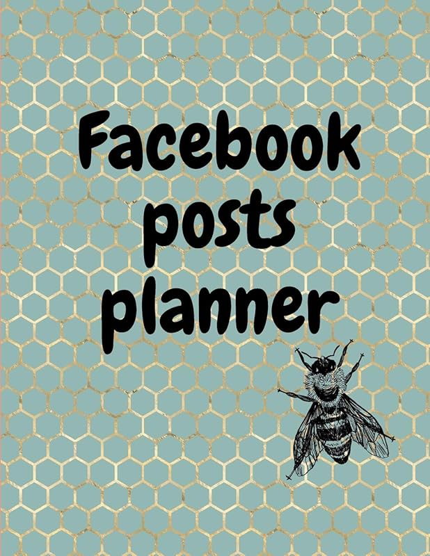 Facebook posts planner: Organizer to Plan All Your Posts & Content (Radians) by NOT A BOOK