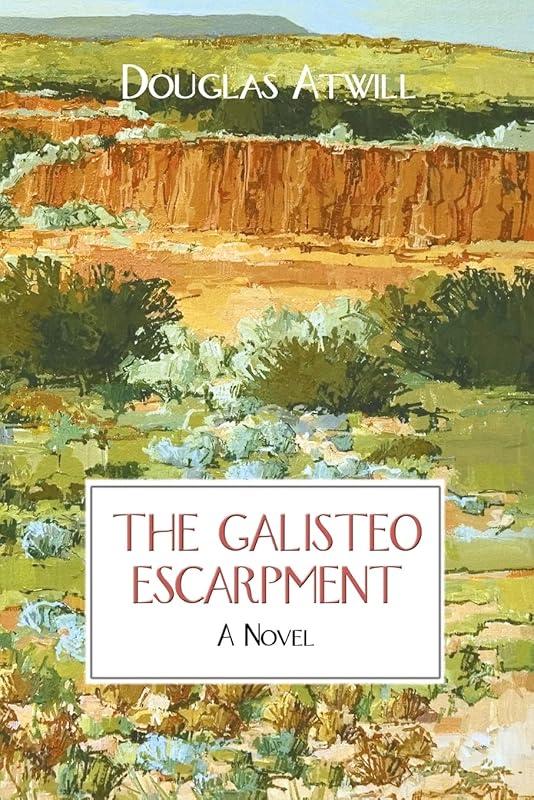 The Galisteo Escarpment by Douglas Atwill